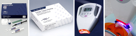 メインホワイトニング材を用いてご希望に応じ施術